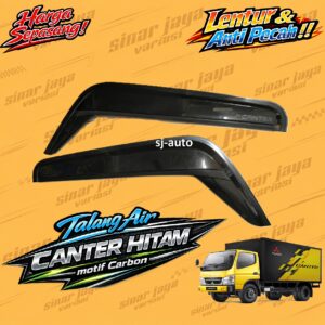 Talang Air Canter model giga Jumbo Carbon Hitam